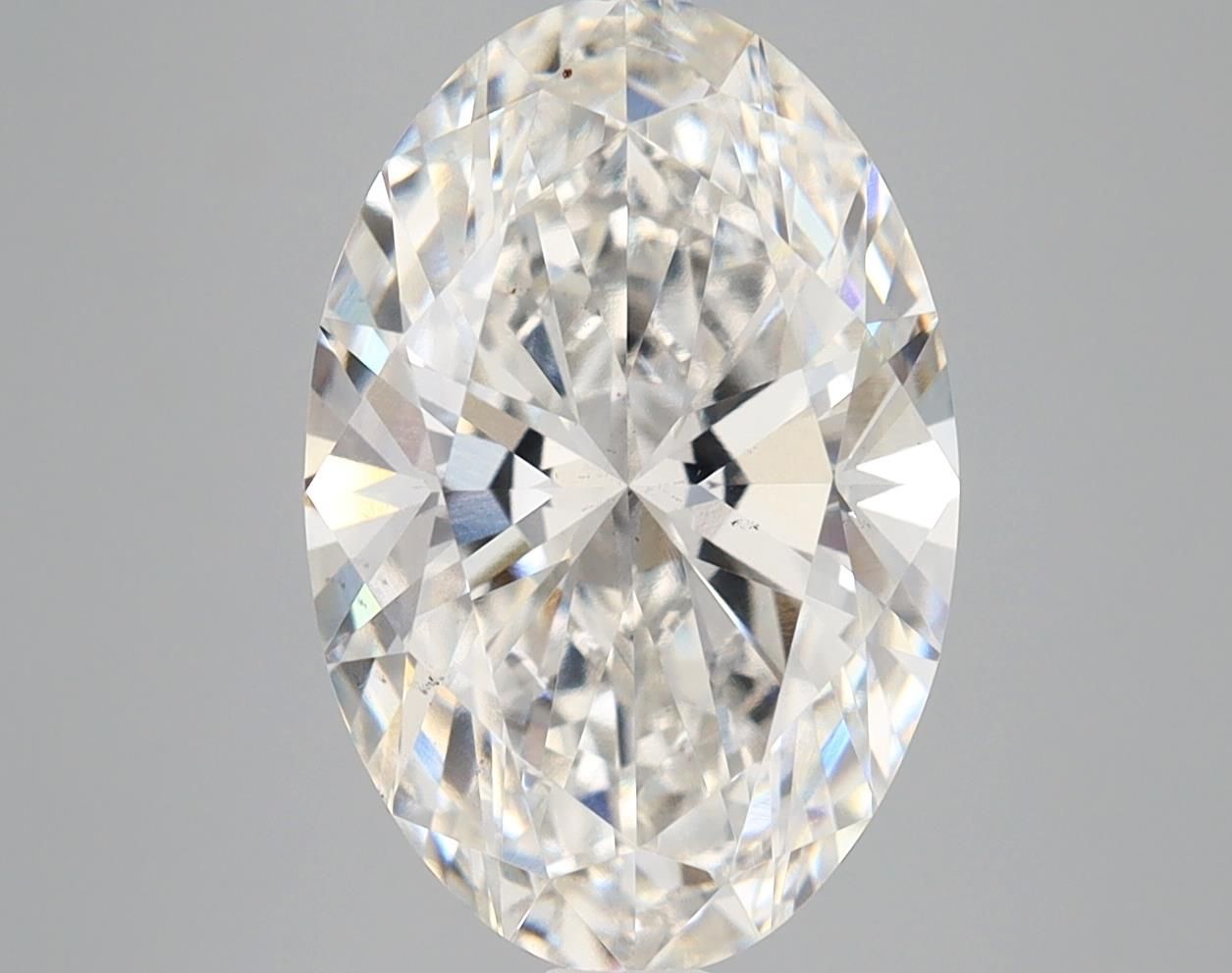 4.50 ct. oval Lab Grown Diamond front image