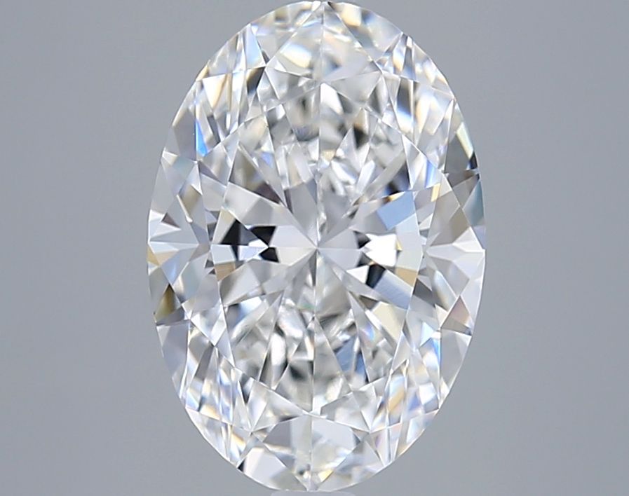 3.01 ct. oval Lab Grown Diamond front image