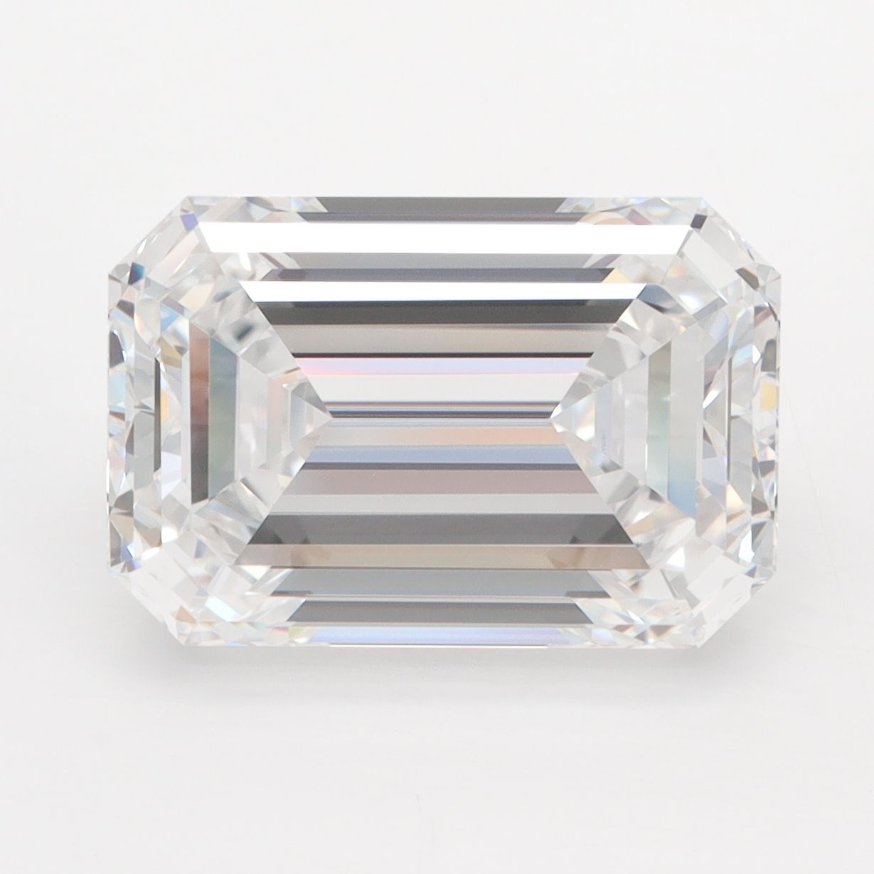 6.44 ct. emerald Lab Grown Diamond front image