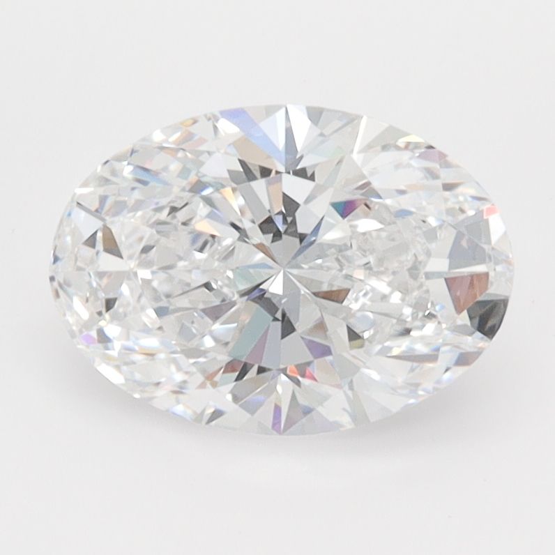 1.57 ct. oval Lab Grown Diamond front image