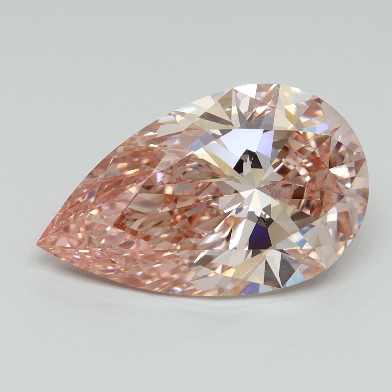 5.10 ct. pear Lab Grown Diamond front image