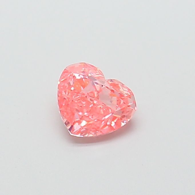 1.02 CT Fancy Vivid Pink HEART