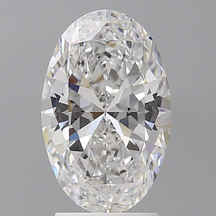 2.55 ct. oval Lab Grown Diamond front image