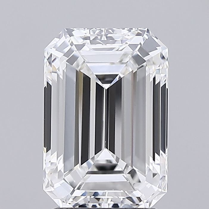 2.54 ct. emerald Lab Grown Diamond front image