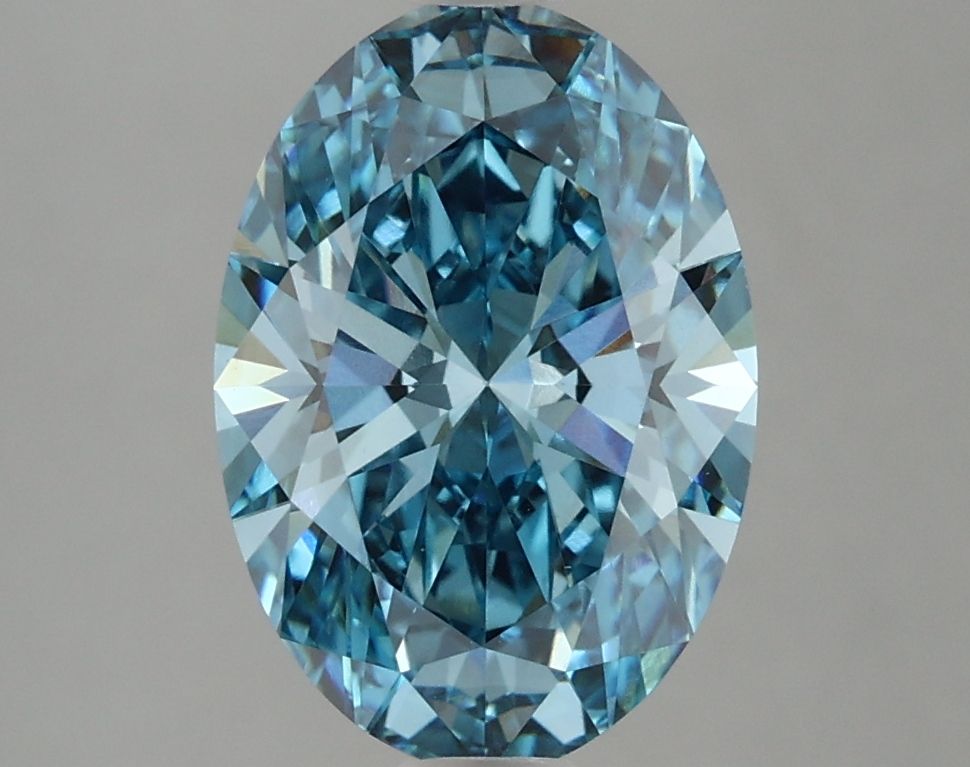 3.05 ct. oval Lab Grown Diamond front image