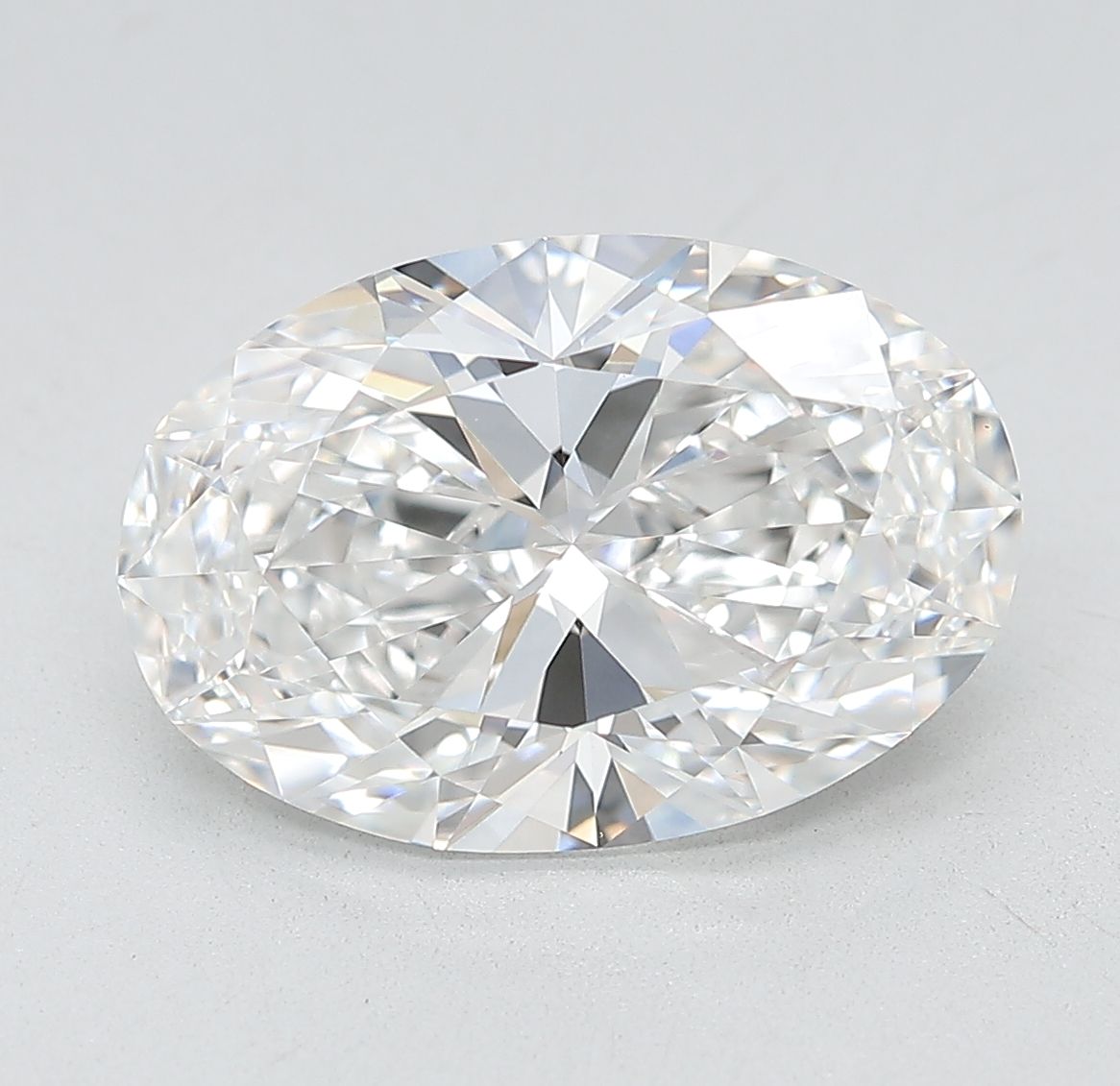 3.67 ct. oval Lab Grown Diamond front image