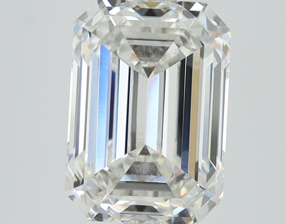 3.81 ct. emerald Lab Grown Diamond front image