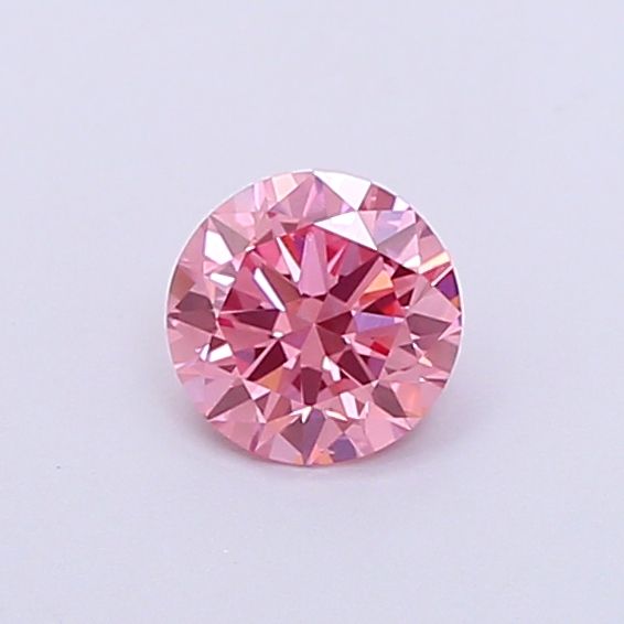 0.52 CT Fancy Vivid Pink ROUND