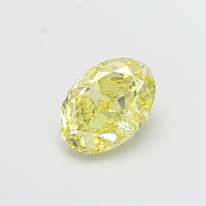 1.62 CT Fancy Intense Yellow OVAL