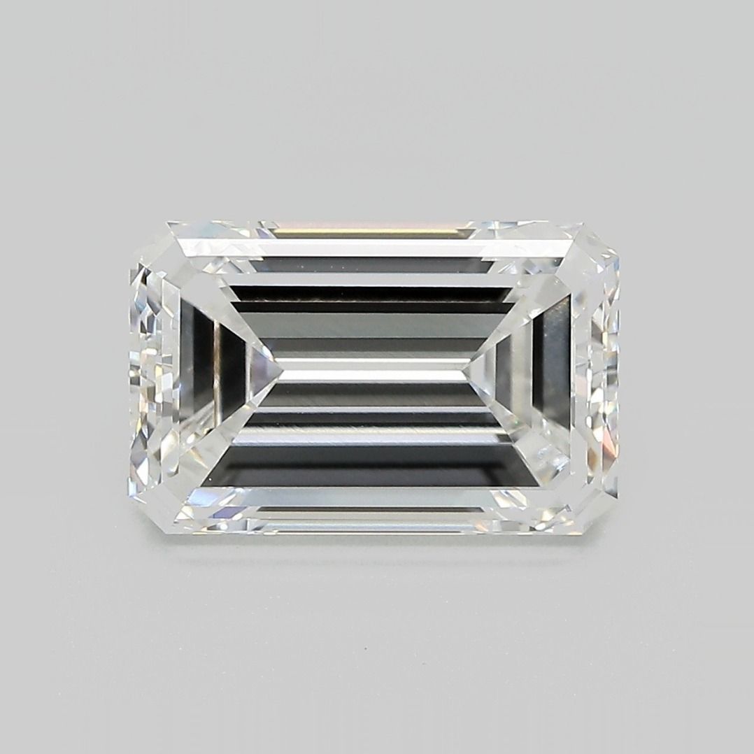 4.08 ct. emerald Lab Grown Diamond front image