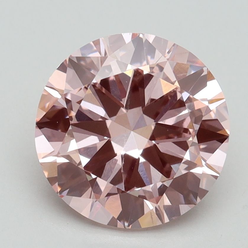 2.50 ct. round Lab Grown Diamond front image