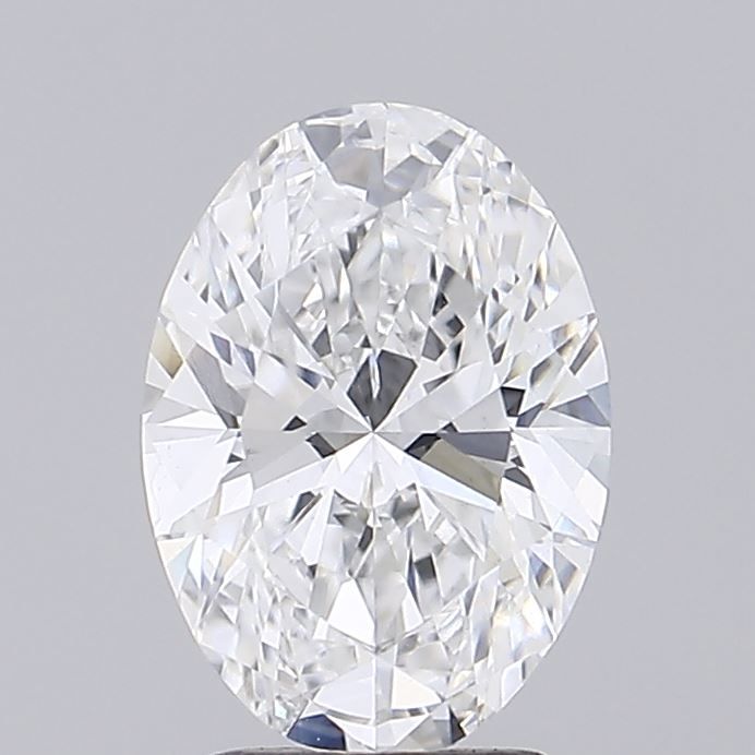 1.67 ct. oval Lab Grown Diamond front image