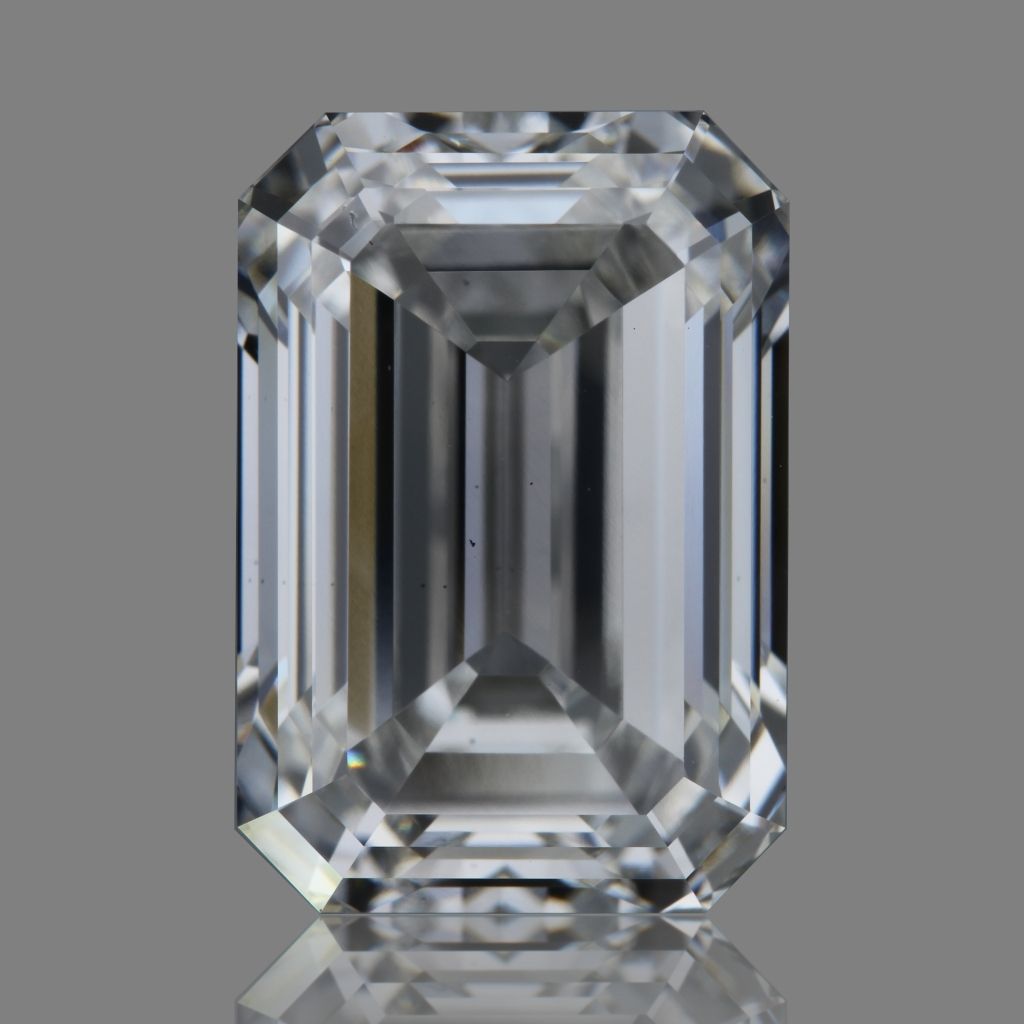 6.04 ct. emerald Lab Grown Diamond front image