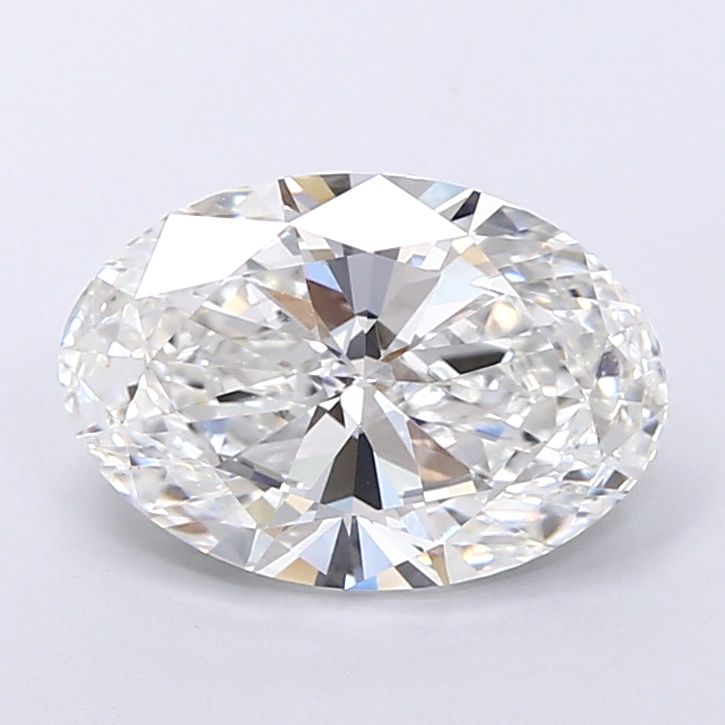 3.80 ct. oval Lab Grown Diamond front image