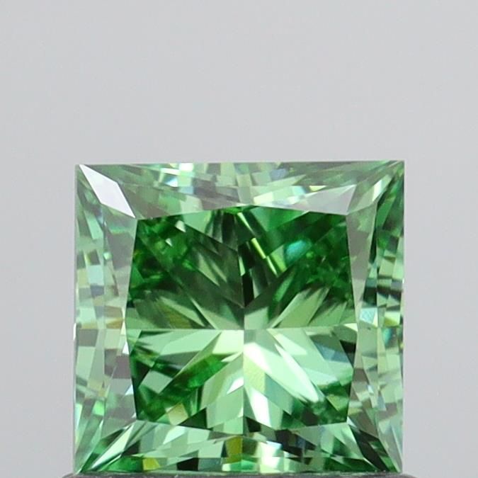 1 ct lab-grown Princess Diamond