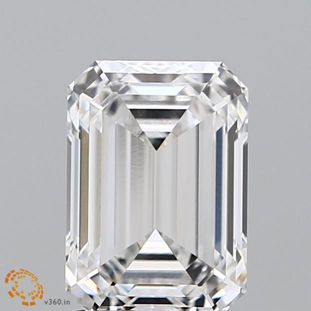 1.76 ct. emerald Lab Grown Diamond front image