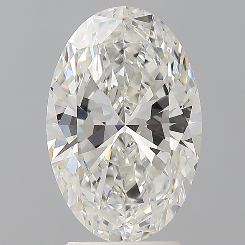 3.05 ct. oval Lab Grown Diamond front image