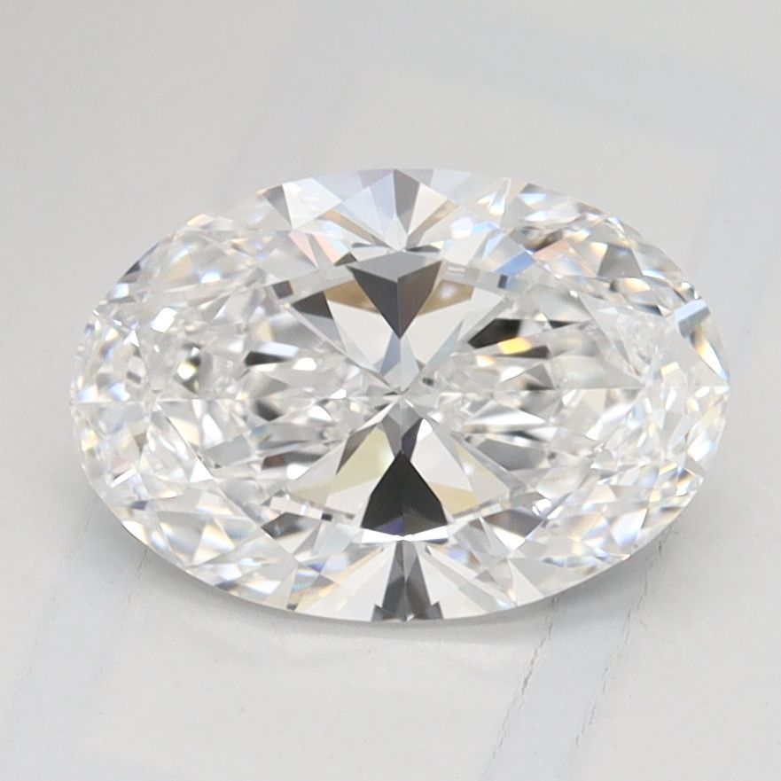 1.22 ct. oval Lab Grown Diamond front image