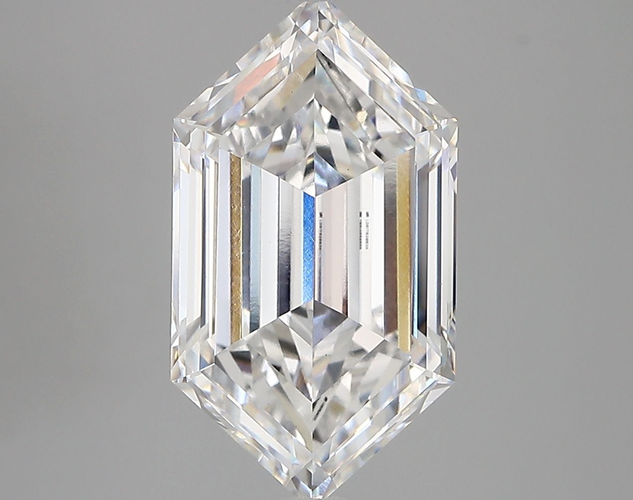 4.16 ct lab-grown Hexagonal Diamond