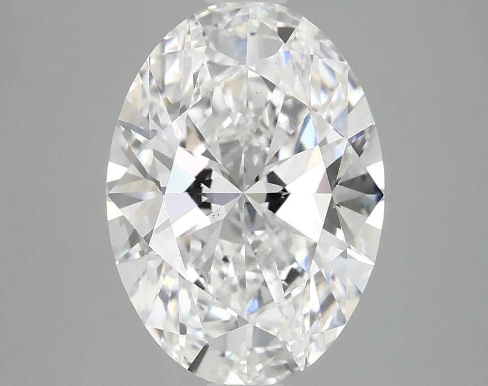 3.10 ct. oval Lab Grown Diamond front image