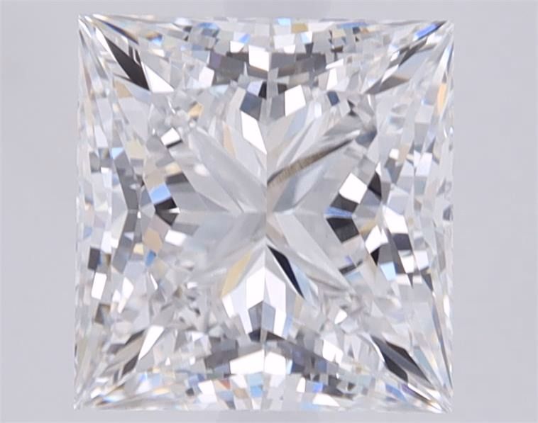 3.59 ct. princess Lab Grown Diamond front image