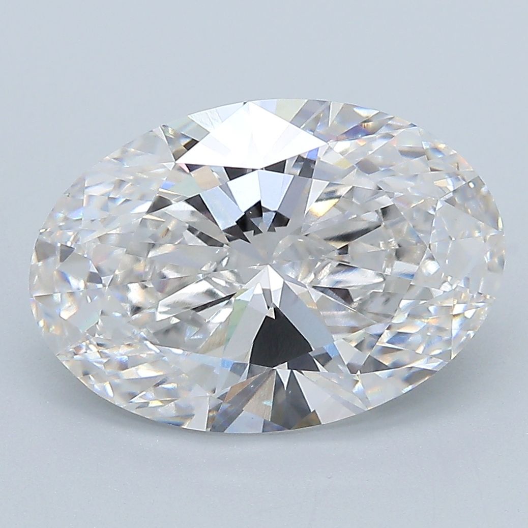 4.24 ct. oval Lab Grown Diamond front image