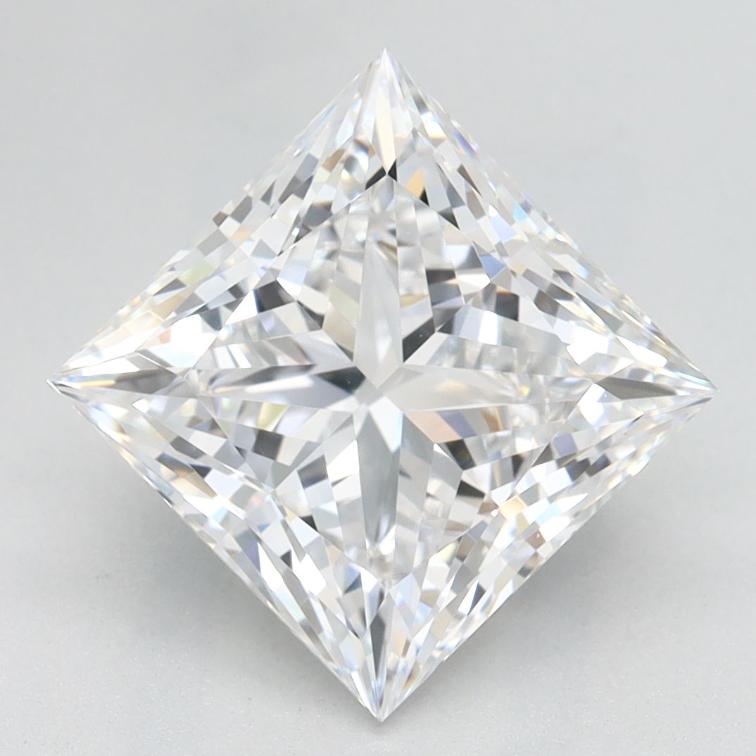 3.28 ct. princess Lab Grown Diamond front image
