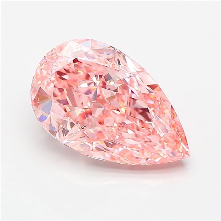 4.05 ct. pear Lab Grown Diamond front image