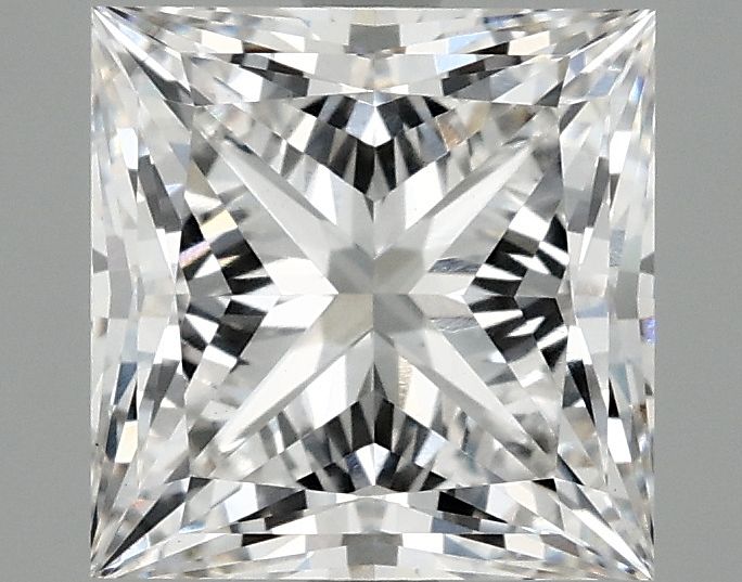 3.09 ct. princess Lab Grown Diamond front image