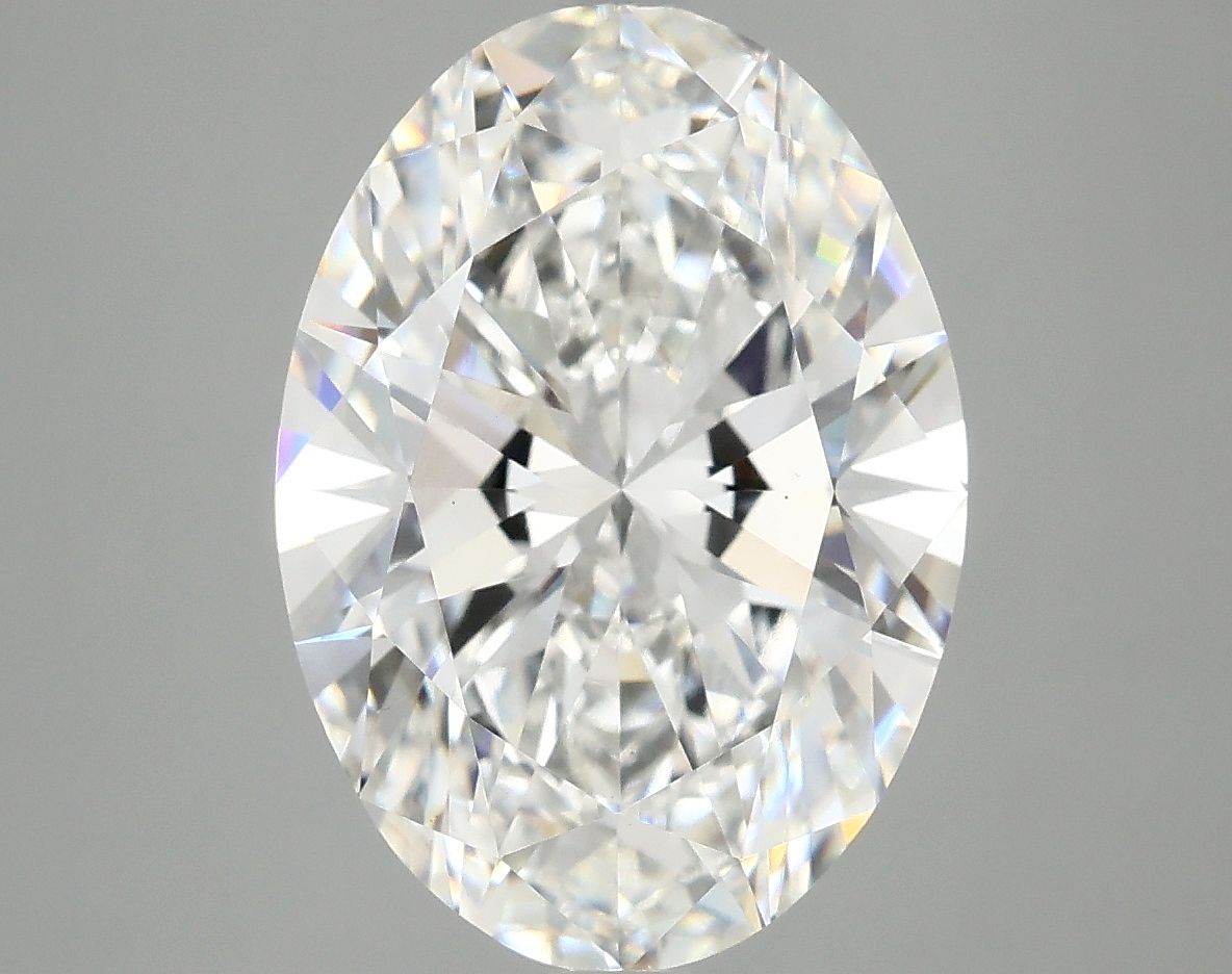 5.08 ct. oval Lab Grown Diamond front image