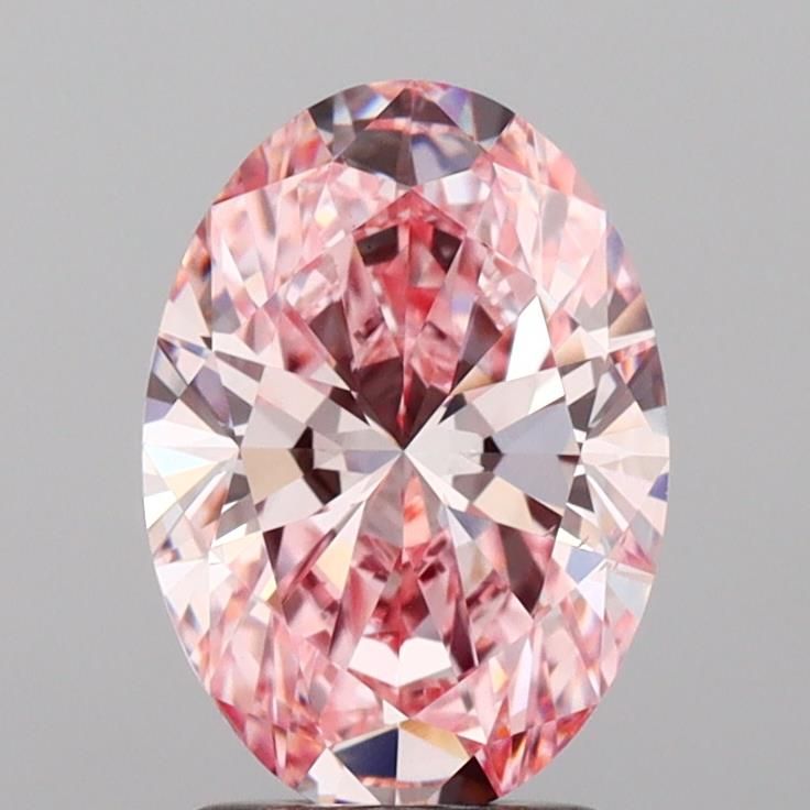 2.02 ct. oval Lab Grown Diamond front image