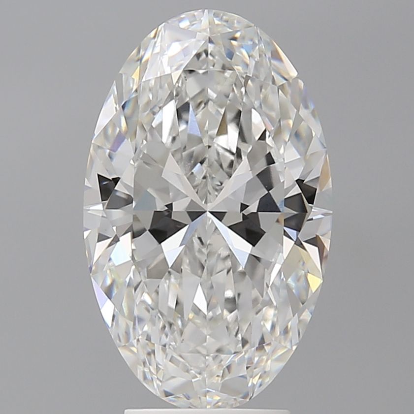 4.52 ct. oval Lab Grown Diamond front image