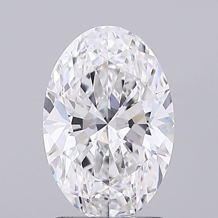 1.59 ct. oval Lab Grown Diamond front image