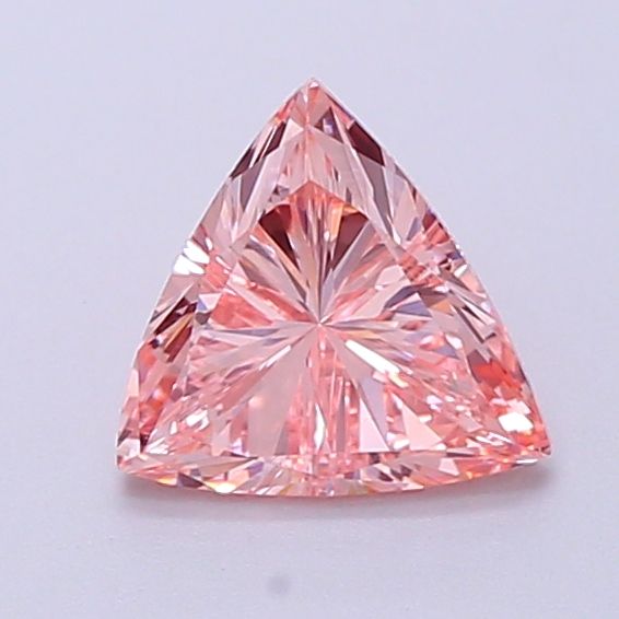 0.64 CT Fancy Intense Pink TRIANGULAR