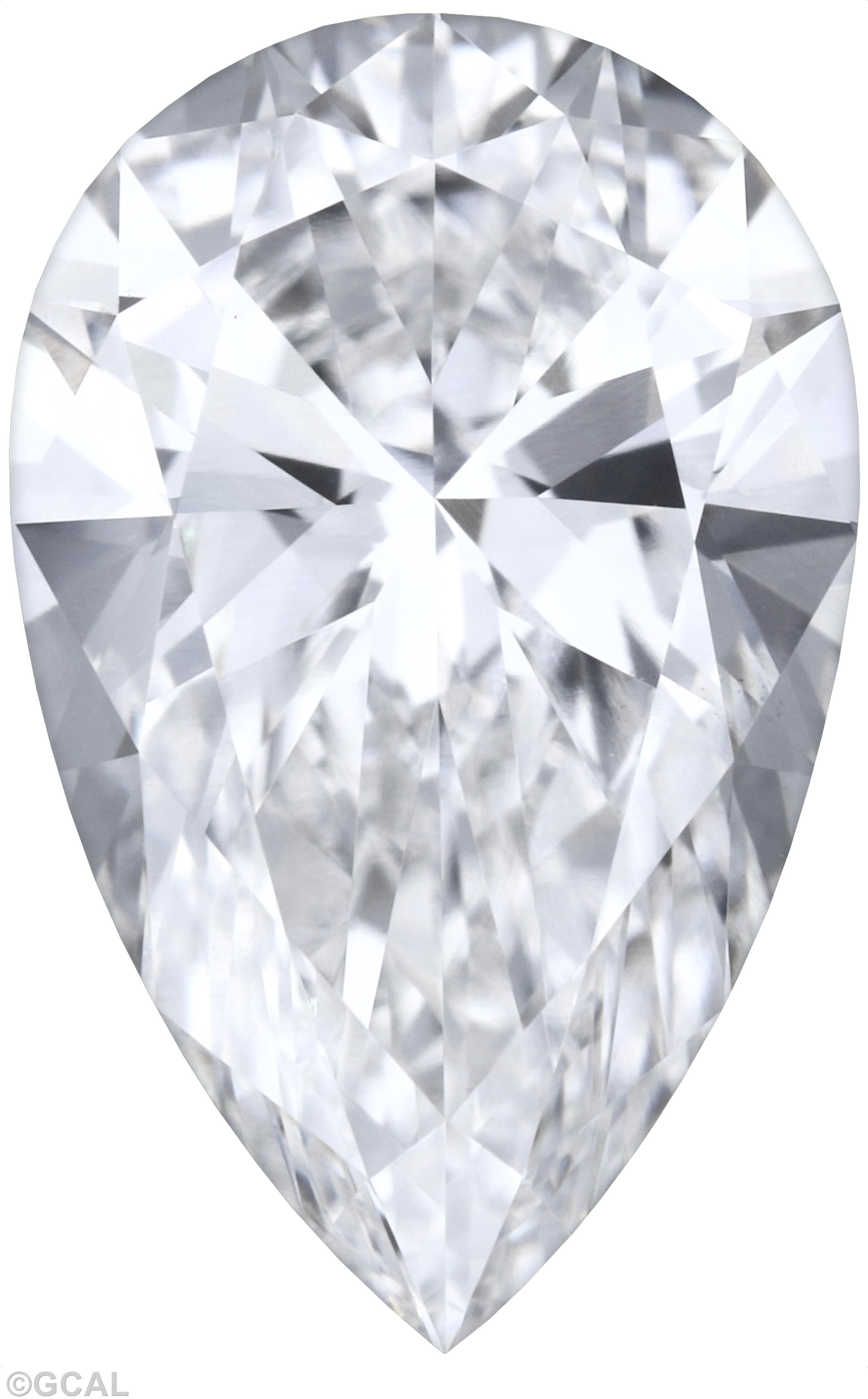 0.93 ct lab-grown Pear Diamond