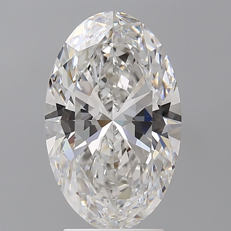 3.10 ct. oval Lab Grown Diamond front image