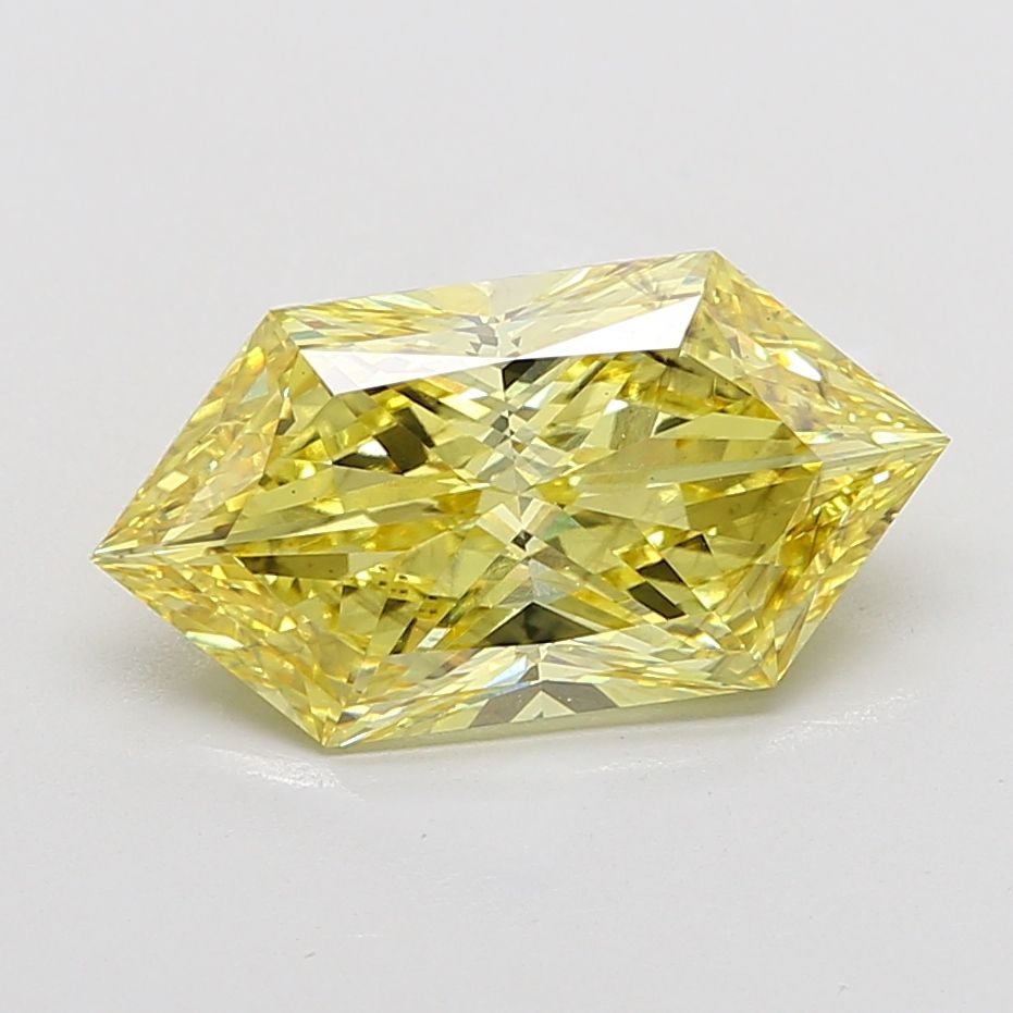 6.07 ct lab-grown Hexagonal Diamond