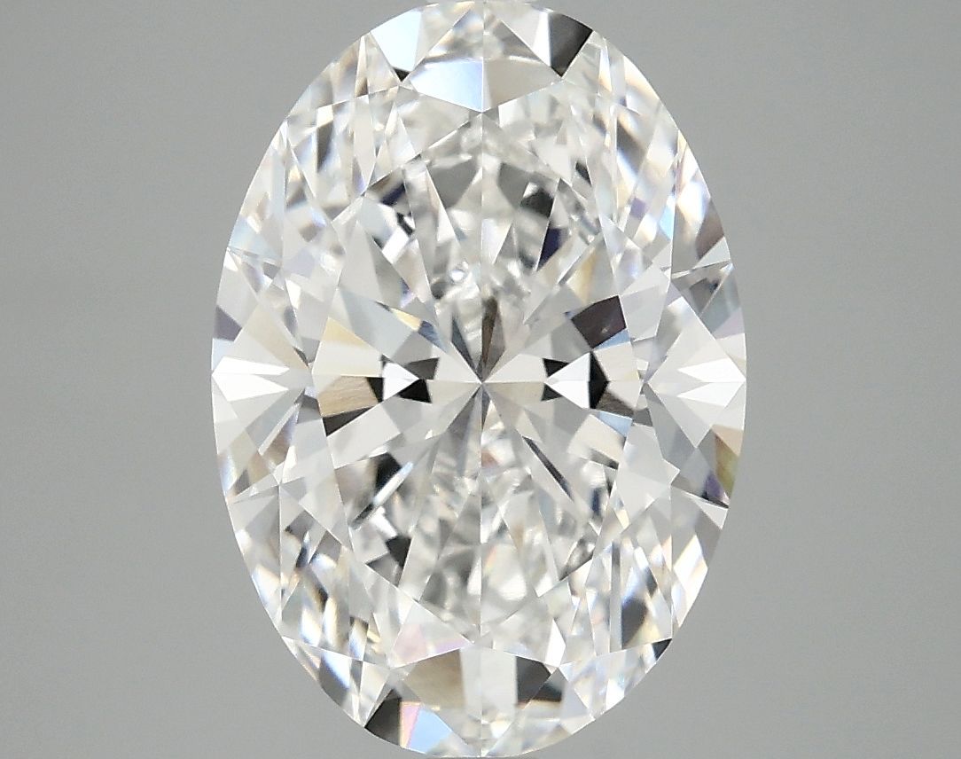 4.10 ct. oval Lab Grown Diamond front image