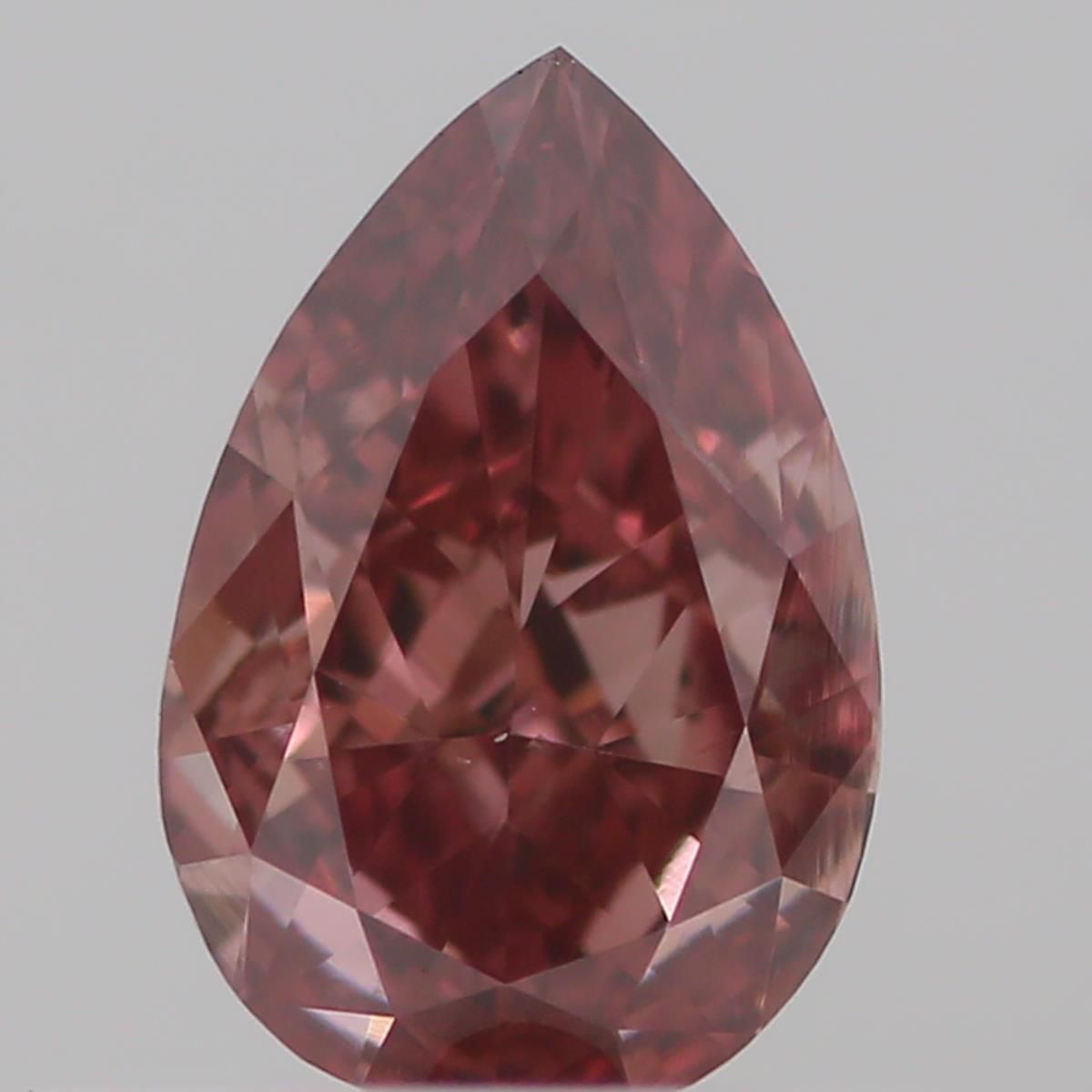 Diament 0.31 ct Fancy Deep Orangey Pink/SI1
