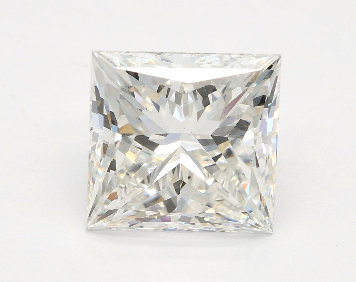 3.22 ct. princess Lab Grown Diamond front image