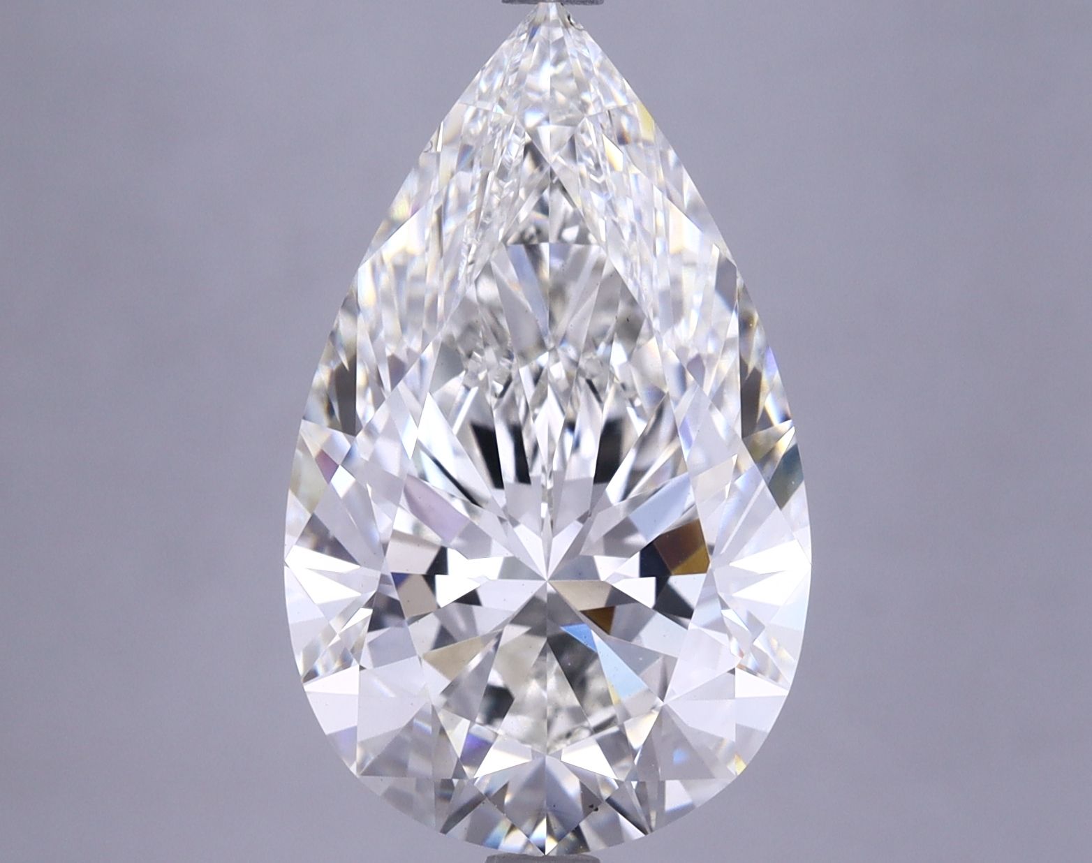 6.14 ct. pear Lab Grown Diamond front image