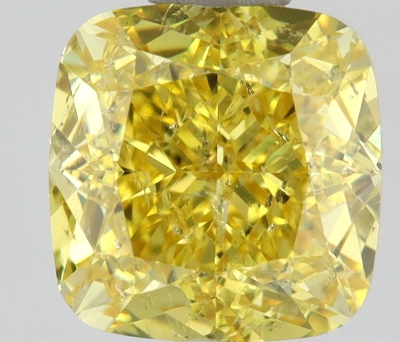 Diament 1.0 ct Fancy Vivid Yellow/I1