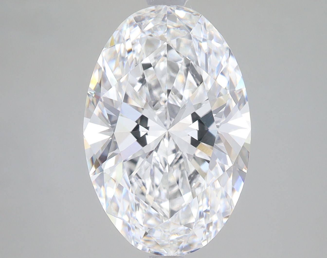 5.07 ct. oval Lab Grown Diamond front image