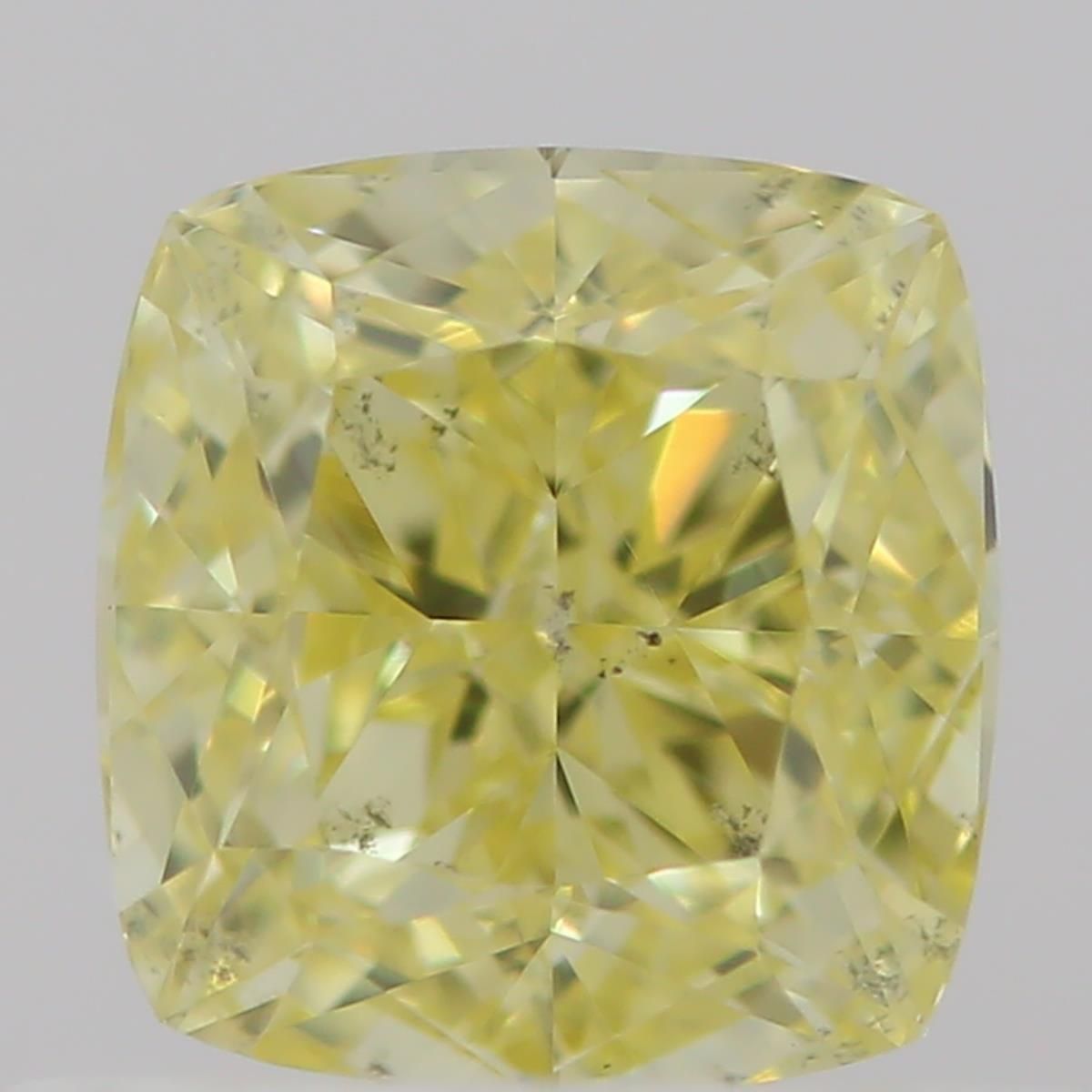 Diament 0.5 ct Fancy Intense Yellow/SI2