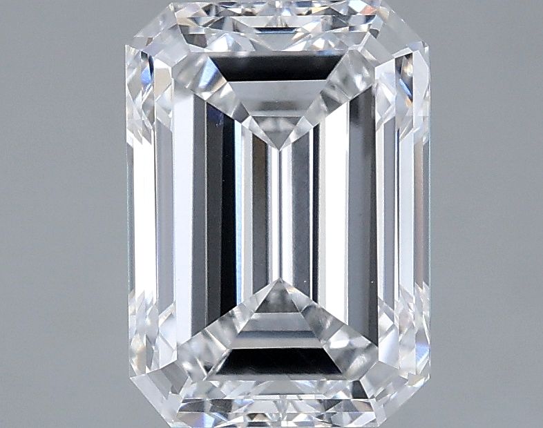 2.74 ct. emerald Lab Grown Diamond front image