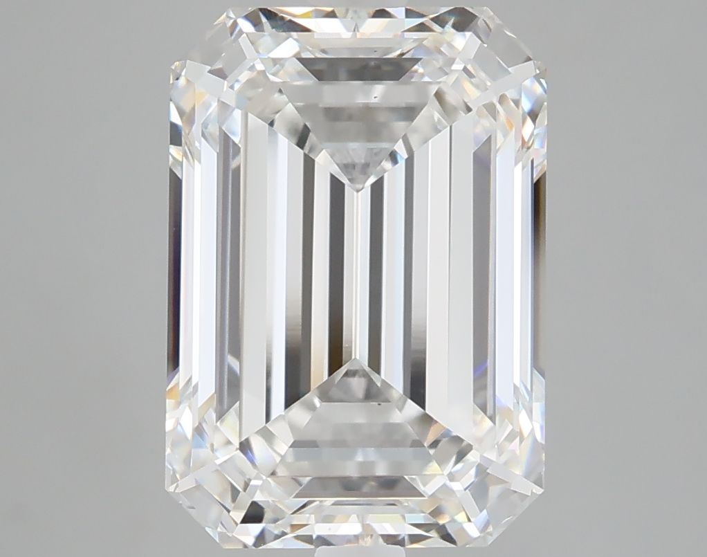 5.26 ct. emerald Lab Grown Diamond front image