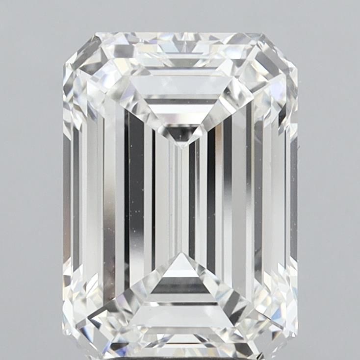 4.03 ct. emerald Lab Grown Diamond front image