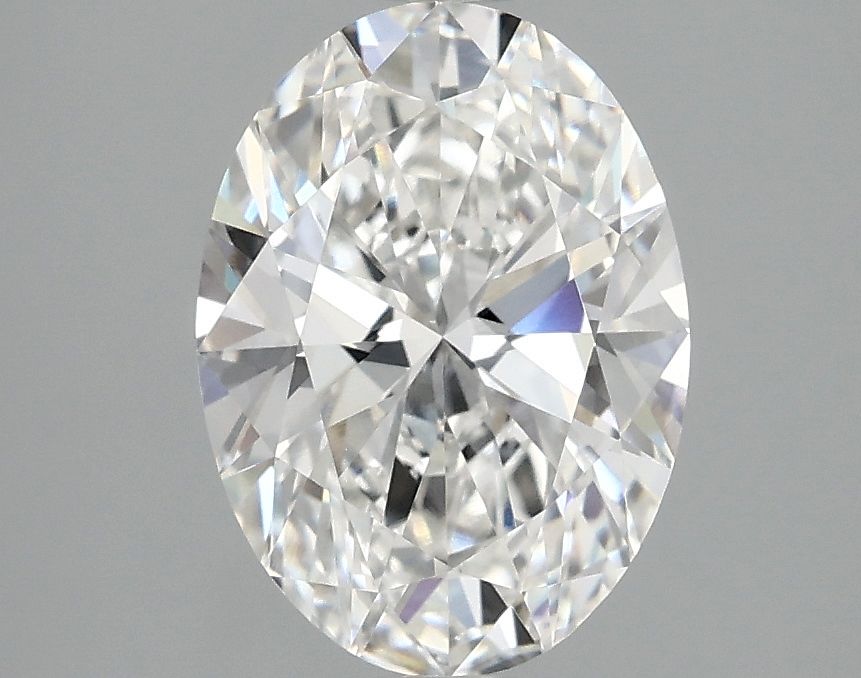 2.06 ct. oval Lab Grown Diamond front image