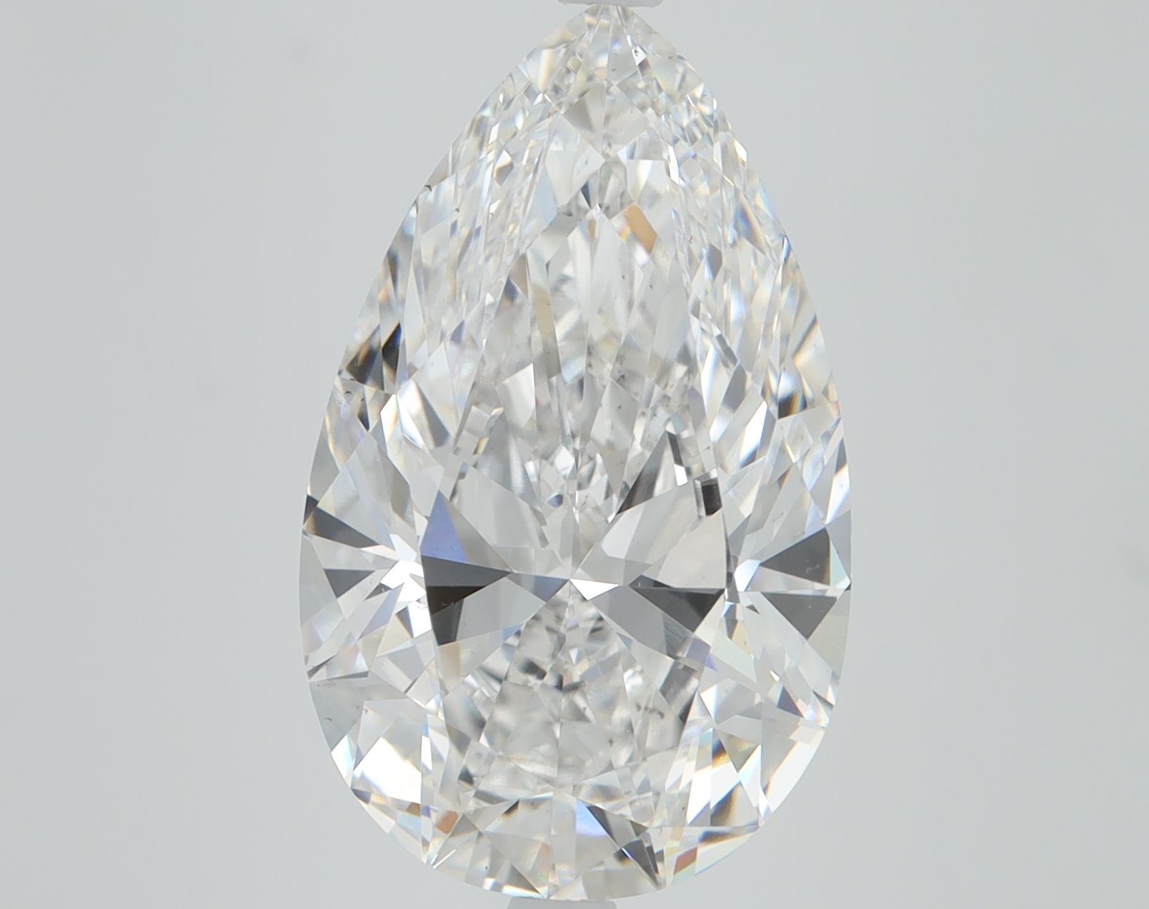 6.10 ct. pear Lab Grown Diamond front image