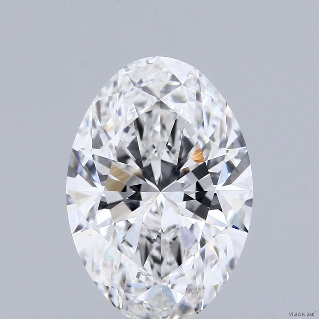 4.03 ct. oval Lab Grown Diamond front image